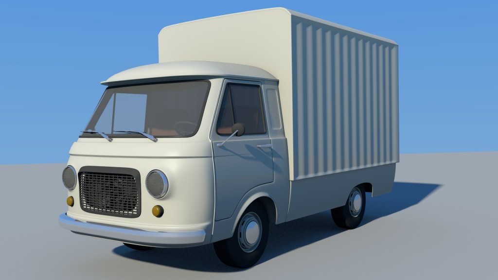 small truck inspired by fiat 241 preview image 1